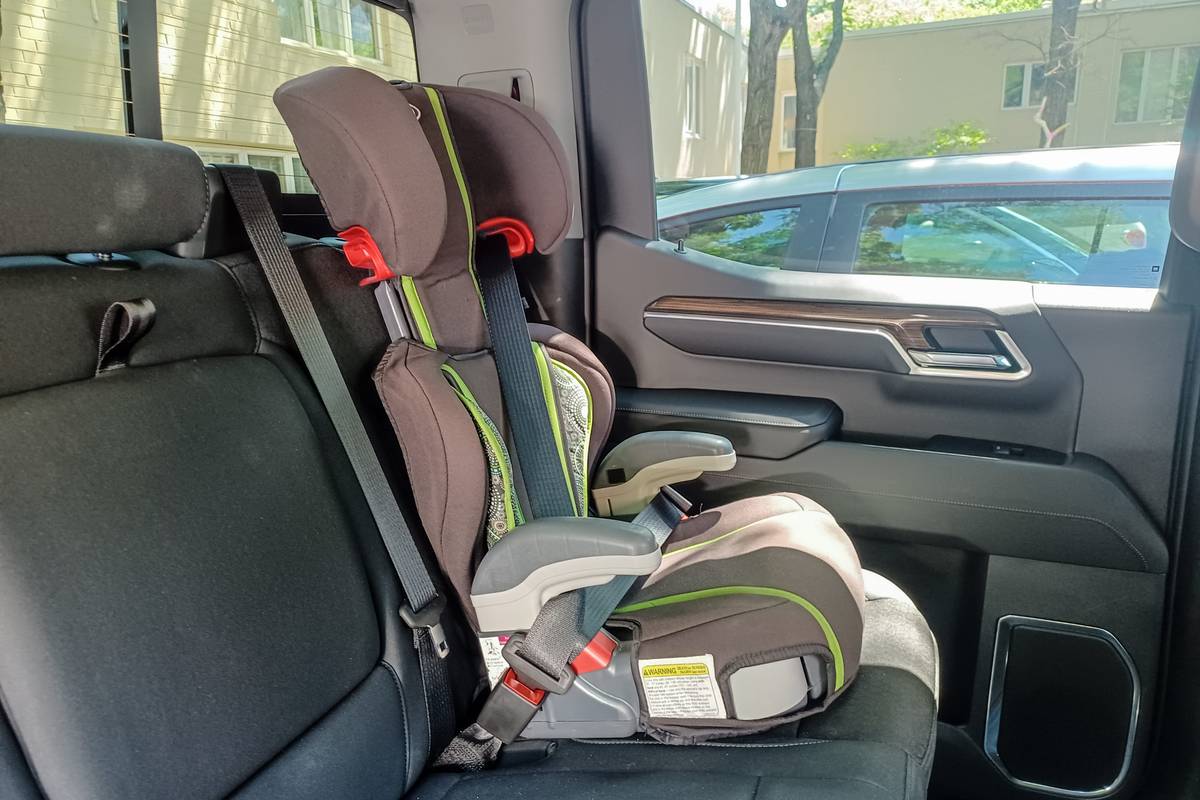 How Do Car Seats Fit in a 2022 Chevrolet Silverado?
