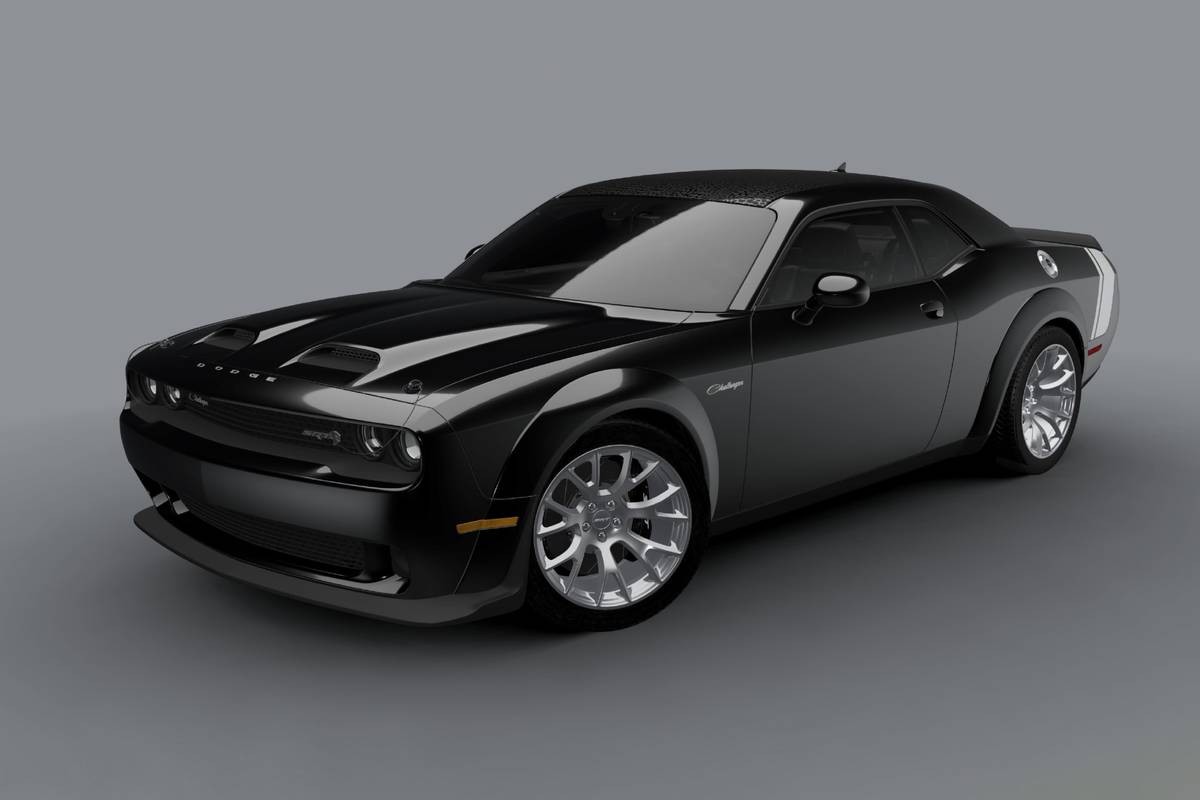 2023 Dodge Challenger Black Ghost Haunts the Streets at Last Call