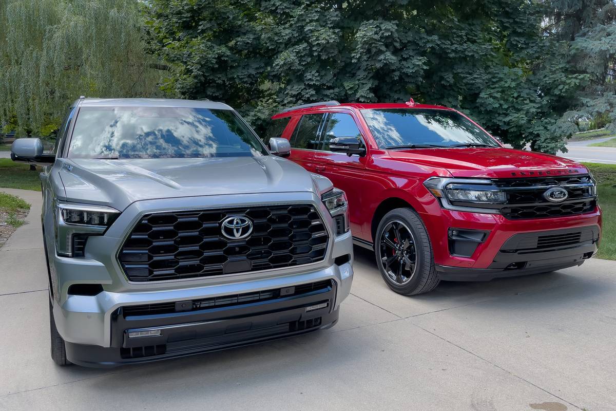 2023 Toyota Sequoia Vs. 2022 Ford Expedition: How Do the Big SUVs Compare?