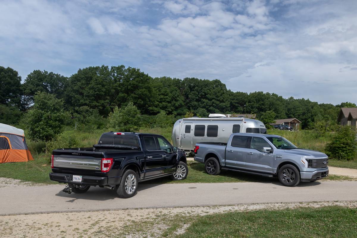 Ford F-150 Lightning Vs. F-150 Hybrid: What We Learned Towing and Hauling With an Electric Truck